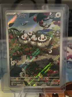 Pokemon TCG Starly Card 221/198 SV01 Scarlet & Violet Base Set - Image 1