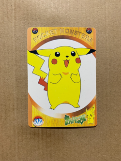 Meowth 337 - Vending Machine Prism Card - Holo Pokemon Sticker - NM - Image 2