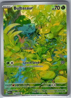 Bulbasaur 166/165 SV: Scarlet & Violet 151 - Pokemon Card - NM - Image 1