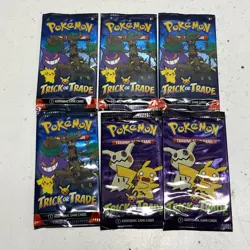 2022-2024 Pokemon Trading Card Trick Or Trade Booster Pack Bundle (Set Of 20) - Image 3