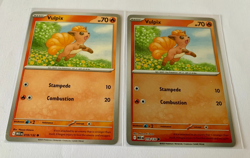 Vulpix 019/132 Reverse Holo & Base Cards - Mega Evolution Set - Pack Fresh - Image 1