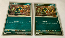 Murkrow 057/94 Reverse Holo & Base Cards - Phantasmal Flames Set - Pack Fresh - Image 1