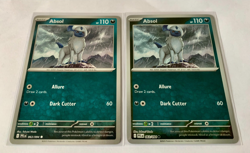 Absol 063/94 Reverse Holo & Base Cards - Phantasmal Flames Set - Pack Fresh - Image 1