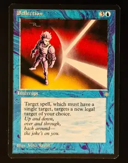 MTG - Deflection - NM - Ice Age- RARE - EN - REG - Image 1