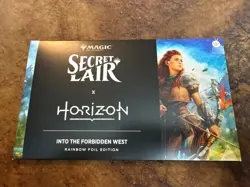 Secret Lair x Horizon Into The Forbidden West RAINBOW FOIL MTG - Sealed - Image 1