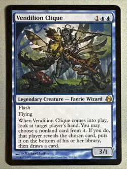 MTG / Vendilion Clique / MOR / #55 / Regular / Rare / NM - Image 1