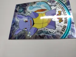 MINT/Nm Wartortle #08 Pokemon Topps Chrome Holo Foil TV Animation Vintage - Image 4
