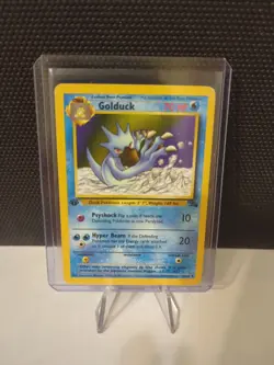 # Golduck 35/62 1st Edition | Fossil Vintage 1999 WoTC Pokemon TCG - Image 1