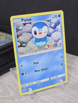 Pokemon Card TCG Piplup 32/156 Holo Foil Exclusive Rare Toys R Us Promo Card NM - Image 1