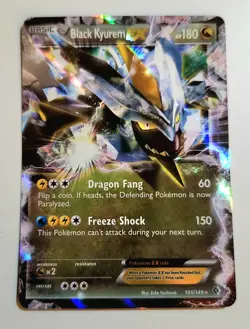 BLACK KYUREM EX - #101/149 - Boundaries Crossed Ultra Rare Pokemon TCG Card NM - Image 1