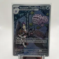 Pokemon Destined Rivals Team Rocket’s Weezing 199/182 Illustration Rare Holo - Image 1