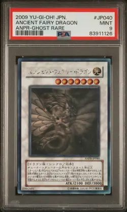 Yu-Gi-Oh! | Ancient Fairy Dragon Anpr-JP040 2008 Ghost Rare | PSA 9 Mint - Image 1