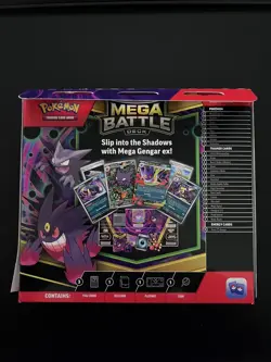 Haunter 027 Black Star Promo IR w/ Pokemon Mega Gengar EX Battle Deck - Image 2