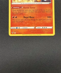 Pokemon TCG Charizard 025/185 SWSH04: Vivid Voltage Rare Near Mint - Image 4
