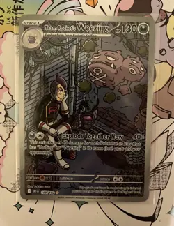 Team Rocket's Weezing sv: Destined Rivals 199/182 Illustration Rare - Image 1
