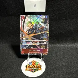 ONE PIECE Japanese US SELLER Roronoa Zoro (Alt Art) EB04-007 SR EGGHEAD CRISIS B - Image 1
