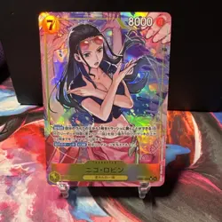 Nico Robin SR Parallel EB03-055 JP Extra Booster Heroines Edition Japanese OPTCG - Image 1