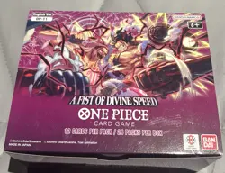 One Piece TCG OP-11 a Fist of Divine Speed Booster Box (Unsealed By Bandai) - Image 1