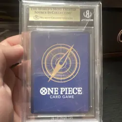 Bandai Tashigi OP06-050 Wings of the Captain R Foil BGS 9.5 One Piece 2023 - Image 2