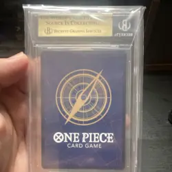 One Piece Monkey.D.Luffy OP11-118 A Fist of Divine Speed SEC Foil BGS 9.5 - Image 2