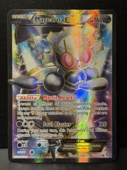 Magearna EX 110/114 XY Steam Siege Ultra Rare Holo Full Art Pokemon Card AB2 HP1 - Image 1