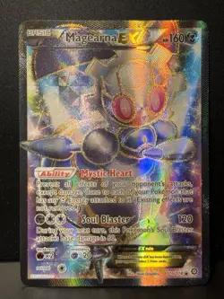 Magearna EX 110/114 XY Steam Siege Ultra Rare Holo Full Art Pokemon Card AB2 HP1 - Image 2