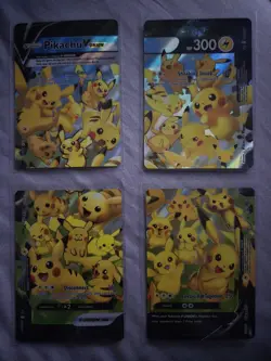 Pokemon TCG - Pikachu V-UNION All 4 Cards NM - Image 1