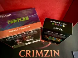 Sealed MTG TMNT Set – x1 Turtle Team-Up Box + x1 Turtle Power Commander Deck - Image 3