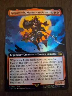 Gilgamesh, Master-at-Arms (Extended Art) Final Fantasy Foil - Image 1