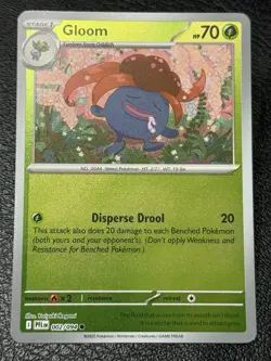 Gloom 002/094 - Reverse Holo - Pokemon TCG: Phantasmal Flames - NM - Image 1