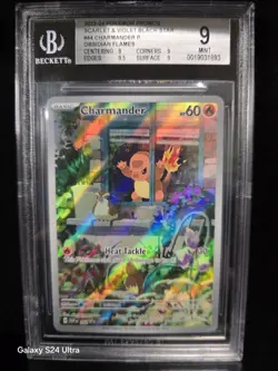 2023 Charmander 044 Black Star Promo Pokemon SV Obsidian Flames - Image 1