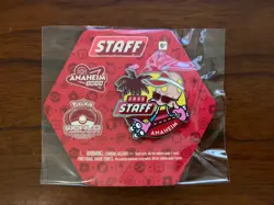 Pokemon Pins STAFF Worlds Championship 2025 Anaheim - Image 1
