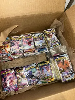 Big Pokemon Bulk Lot of Opened Packs (READ DESCRIPTION) Pokemon TCG - Image 4