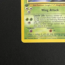 Pokemon TCG Golbat Fossil 34/62 Uncommon 1st Edition - LP - Image 5