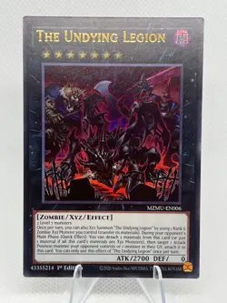 Yugioh! 1x The Undying Legion MZMU-EN006 Ultra Rare 1st Ed NM - Image 1