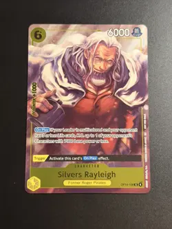 One Piece TCG - Silvers Rayleigh Dash Pack The Azure Sea’s Seven OP14-108 NM - Image 1