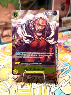 Silvers Rayleigh (Dash Pack) OP14-108 - One Piece TCG The Azure Sea's Seven R - Image 1
