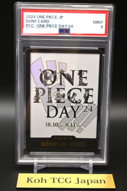 PSA 9 One Piece Day 24 Promo DON Card Luffy 2024 Foil PCC SR Japanese One Piece - Image 4