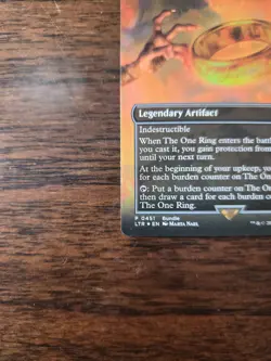 Magic: The Gathering The One Ring 451 Unique Promos Borderless Foil - Image 2