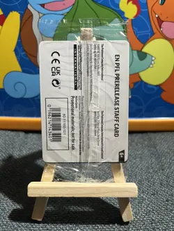 (Sealed) Pokemon Phantasmal Flames STAFF Prerelease Promos Set of 4 - Image 3