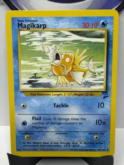 Pokemon Magikarp 35/102 - Base Set uncommon - Same day shipping - NM/M - Image 2
