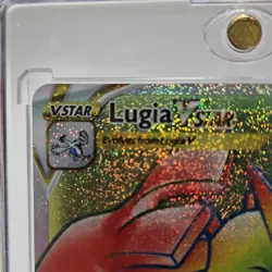 ​Lugia VSTAR 202/195 - Silver Tempest - Secret Rainbow Rare - Pokemon TCG - NM - Image 4