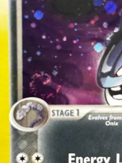 2004 Dark Steelix Team Rocket Returns Swirl! Pokemon TCG 10/109 Rare Holo LP - Image 2