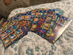Pokemon Cards Complete Set 1999 Uncut Sheets Burger King 1-20 NM - Image 1