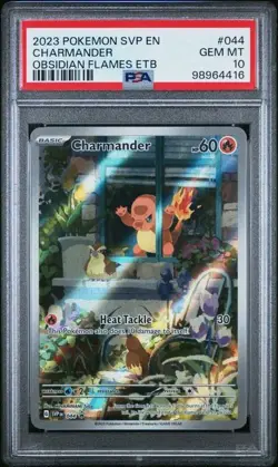 PSA 10 Charmander Obsidian Flames promo (not Pokemon Center stamped) - Image 1