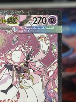 Pokemon Mega Diancie EX 282/217 SIR Special Illustration Rare Ascended Heroes NM - Image 4