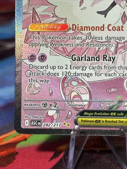 Pokemon Mega Diancie EX 282/217 SIR Special Illustration Rare Ascended Heroes NM - Image 5