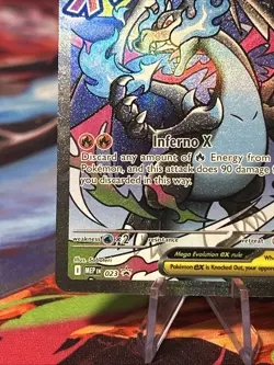 2025 POKEMON MEP EN-ME BLACK STAR PROMO 023 MEGA CHARIZARD X EX UPC NM/M - Image 5