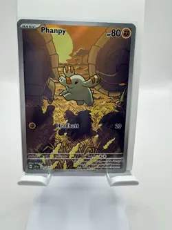Phanpy 205/191 Surging Sparks Illustration Rare Pokemon Full Art Pack Fresh! - Image 1