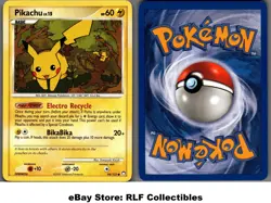 2007 Pokemon, D&P Mysterious Treasures, #94/123 Pikachu Lv. 15, Common (b) - Image 1